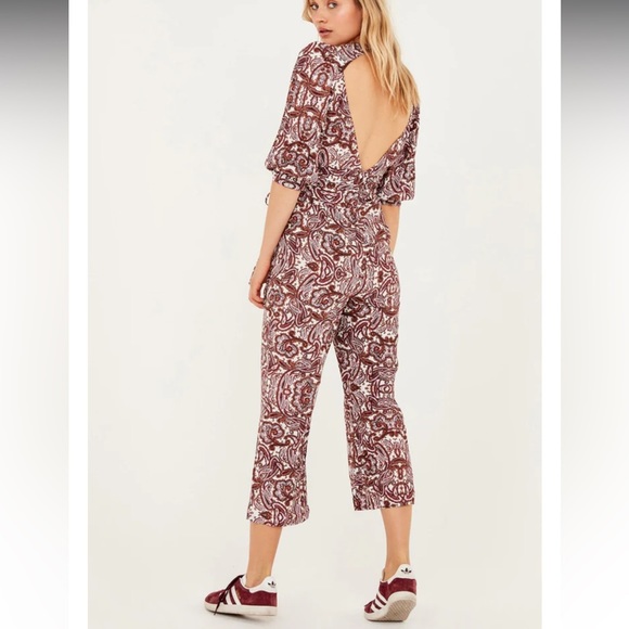 FOR LOVE & LEMONS Georgi Paisley Jumpsuit - Picture 4 of 13